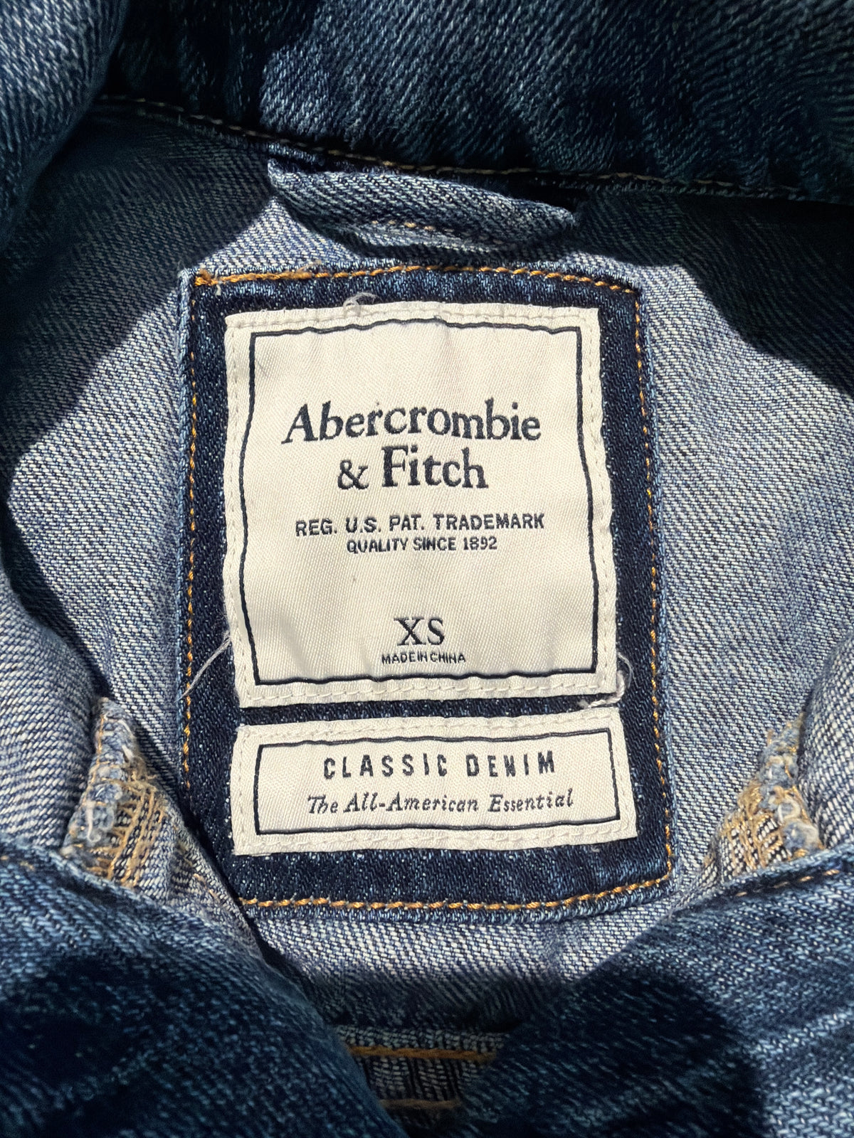 Abercrombie & Fitch Denim Jakke | XS