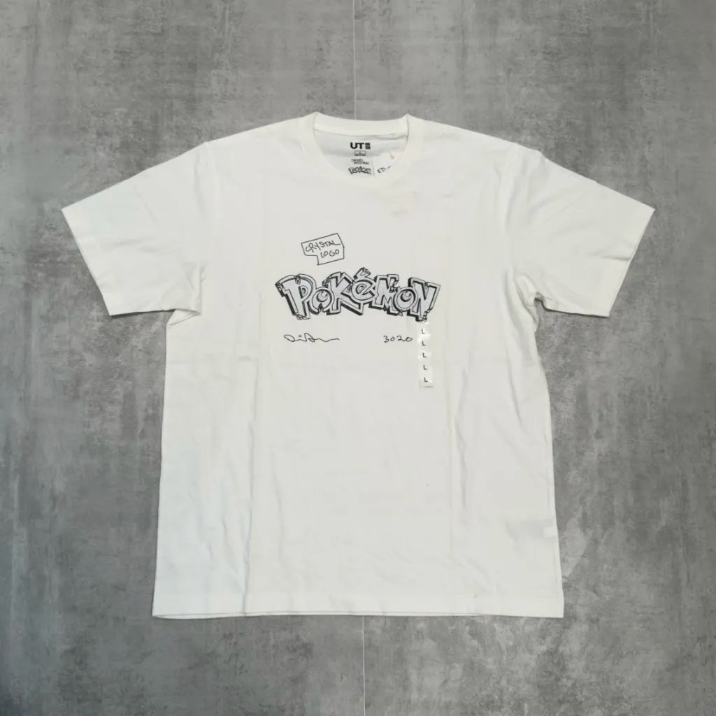 Uniqlo UT Daniel Arsham Pokemon Crystal Logo Tee